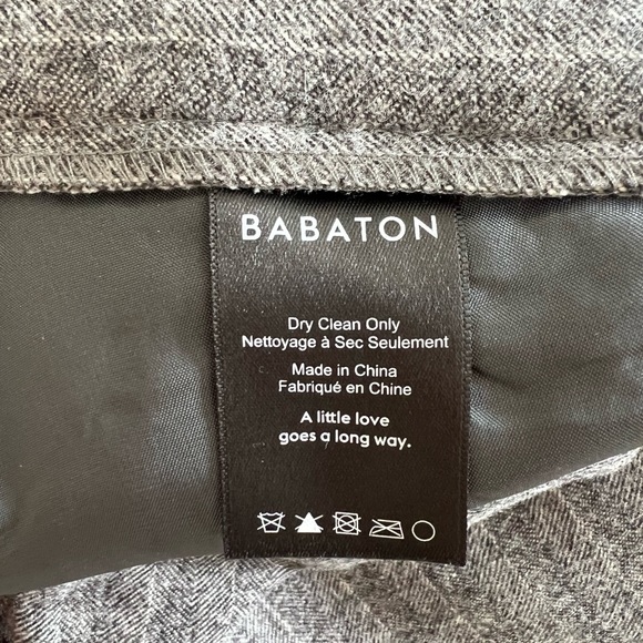 Babaton Pleated Wool Pants - Picture 4 of 4